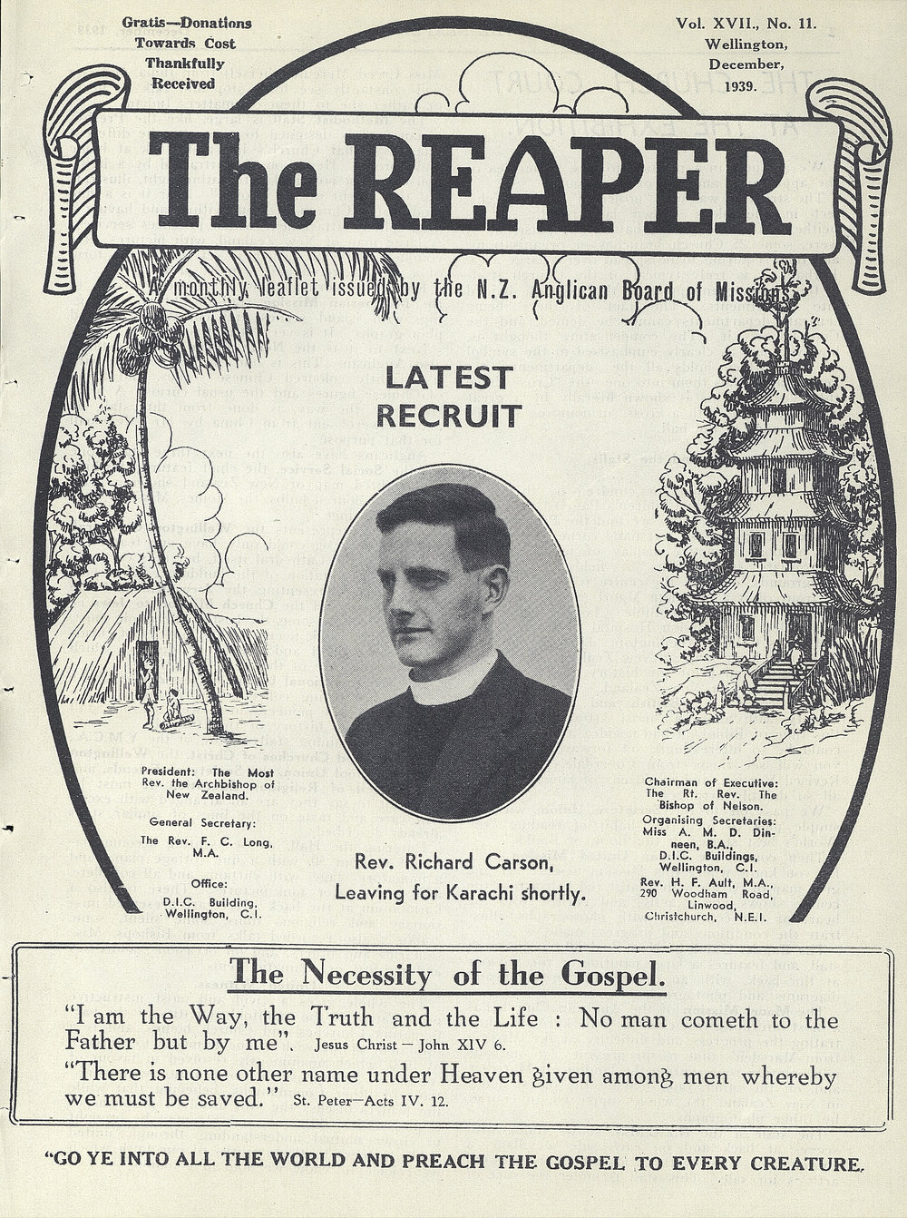 The Reaper: December 1939
