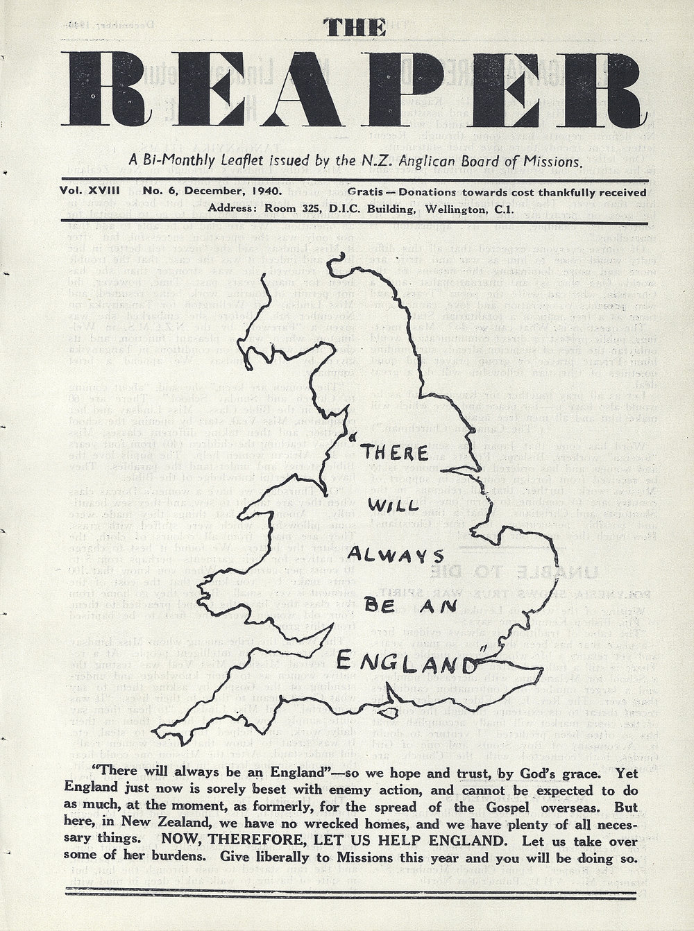 The Reaper: December 1940