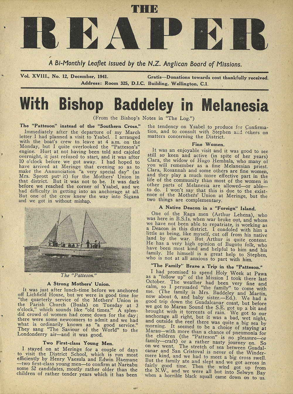 The Reaper: December 1941
