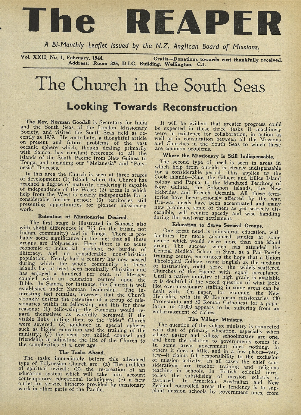 The Reaper: February 1944