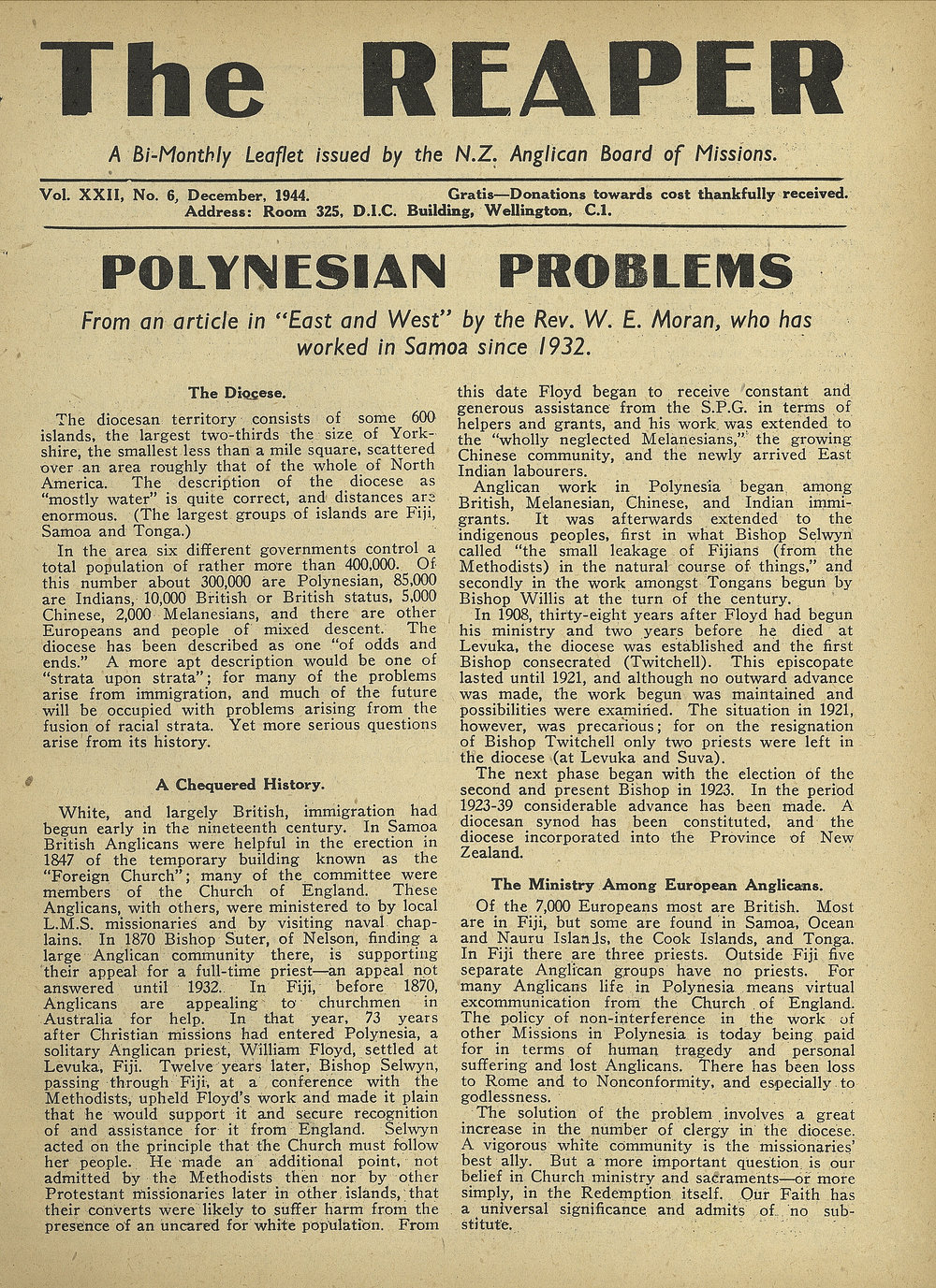 The Reaper: December 1944