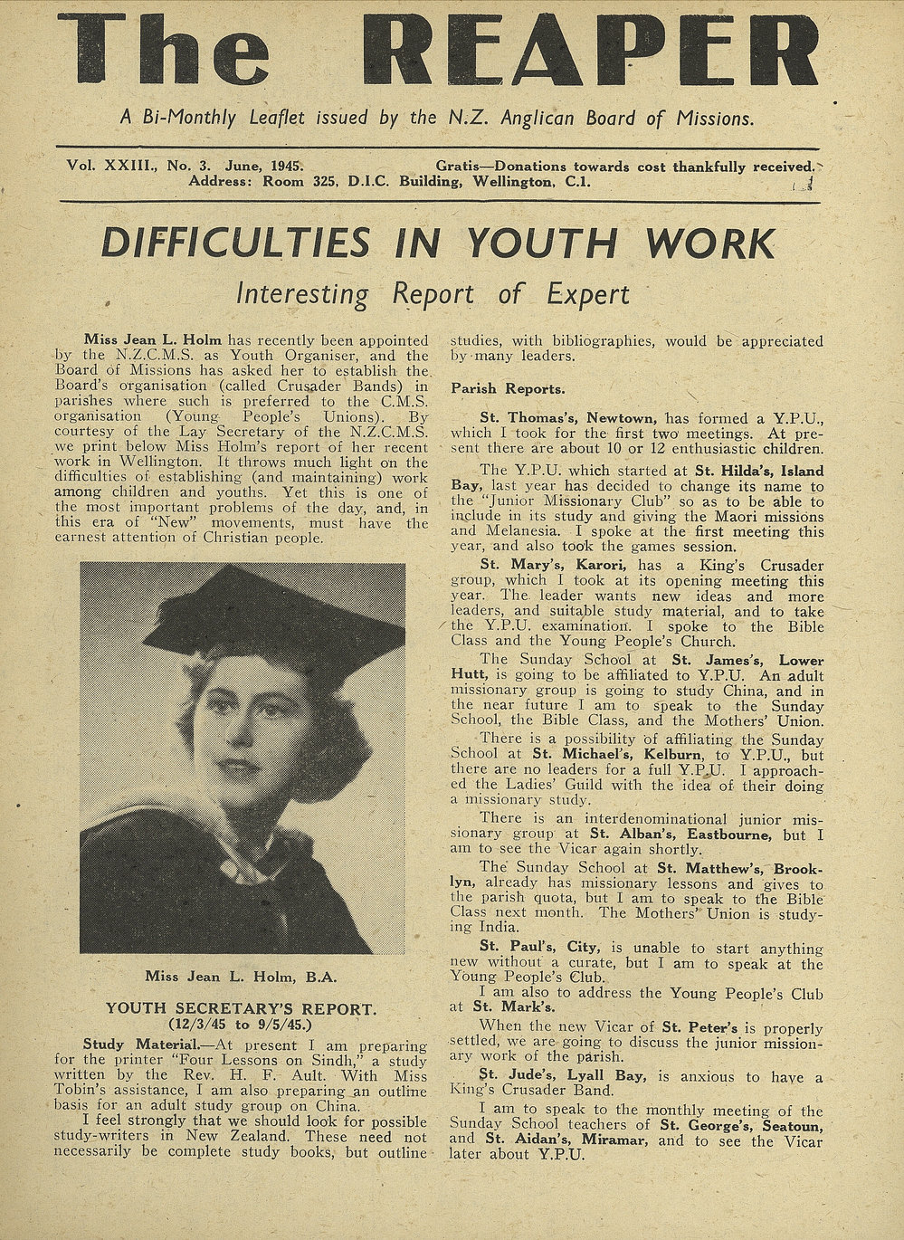 The Reaper: June 1945