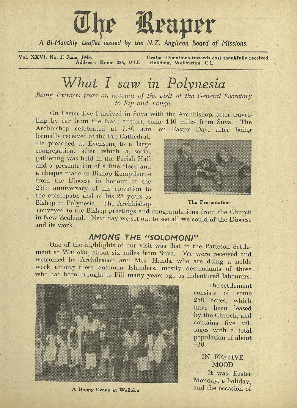 The Reaper: June 1948