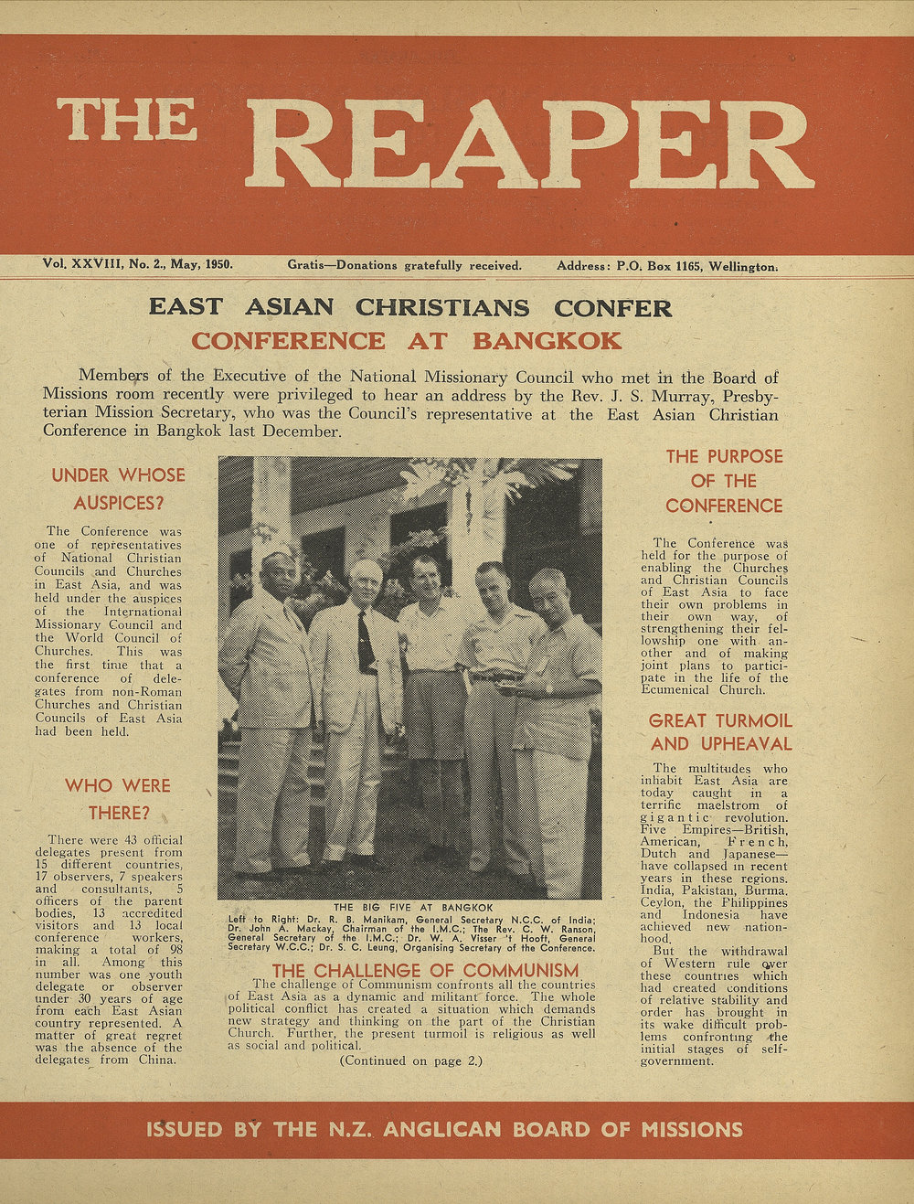 The Reaper: May 1950