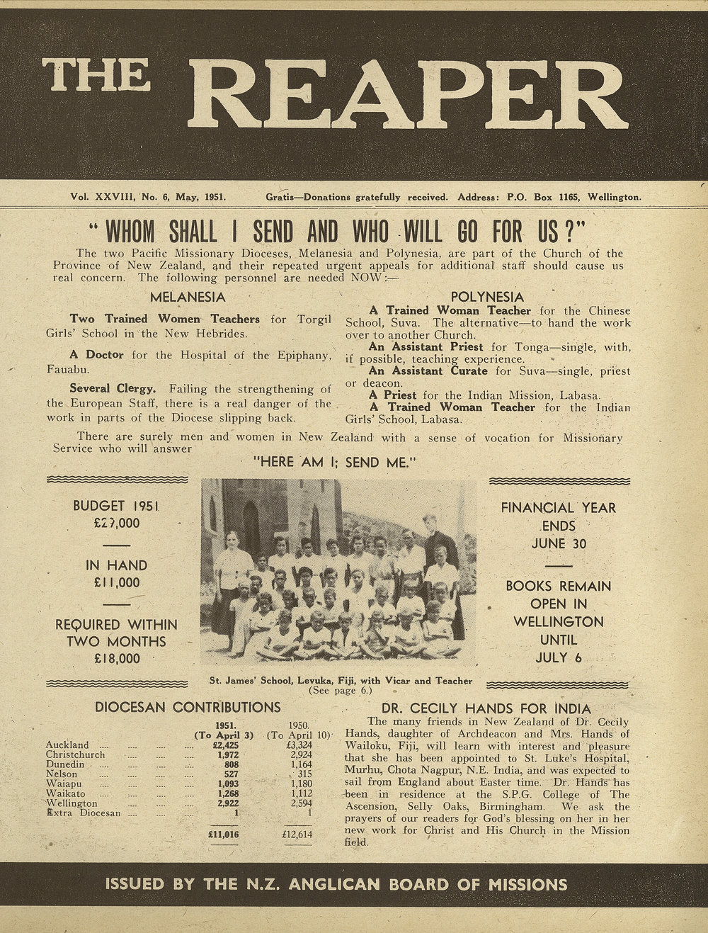 The Reaper: May 1951