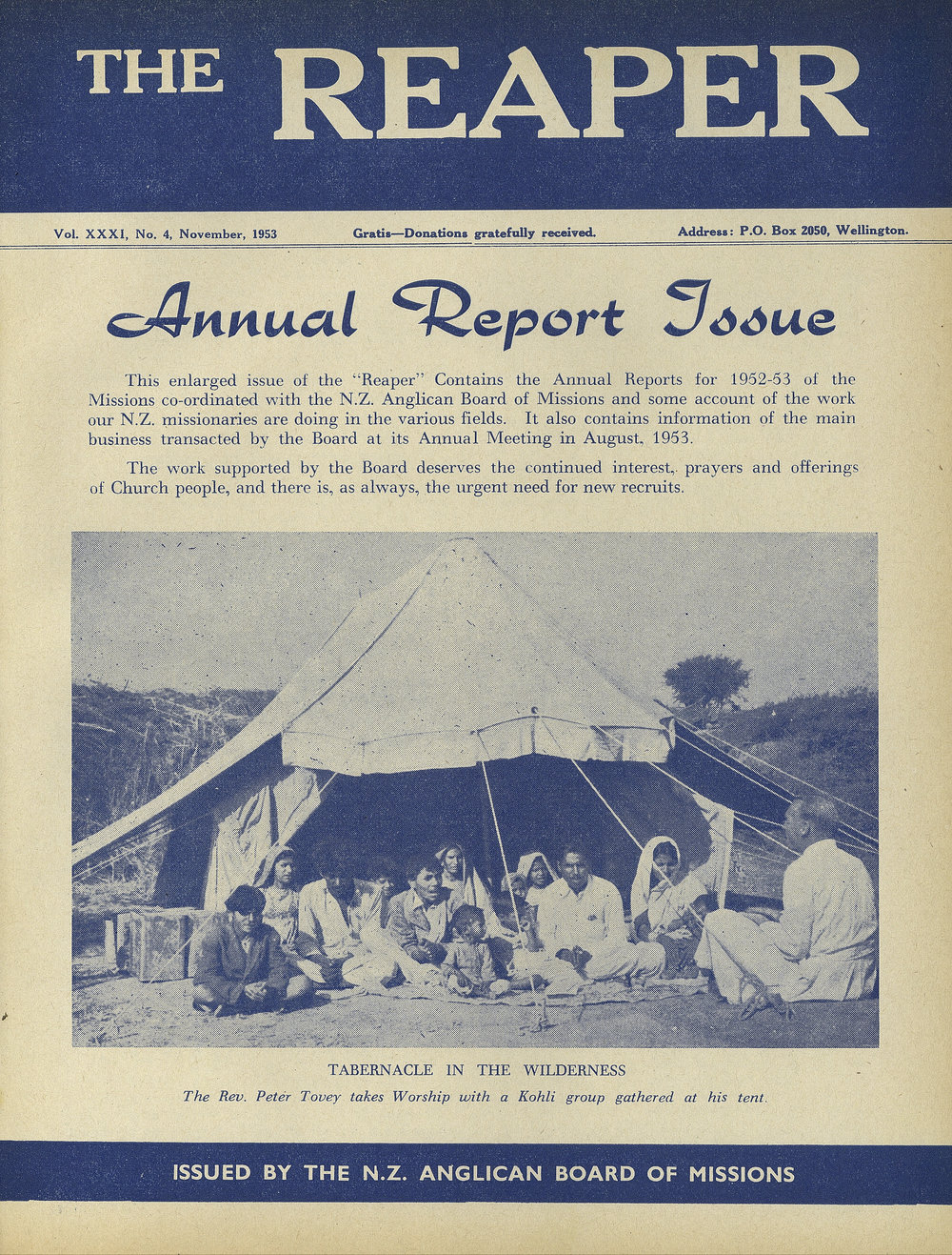 The Reaper: November 1953