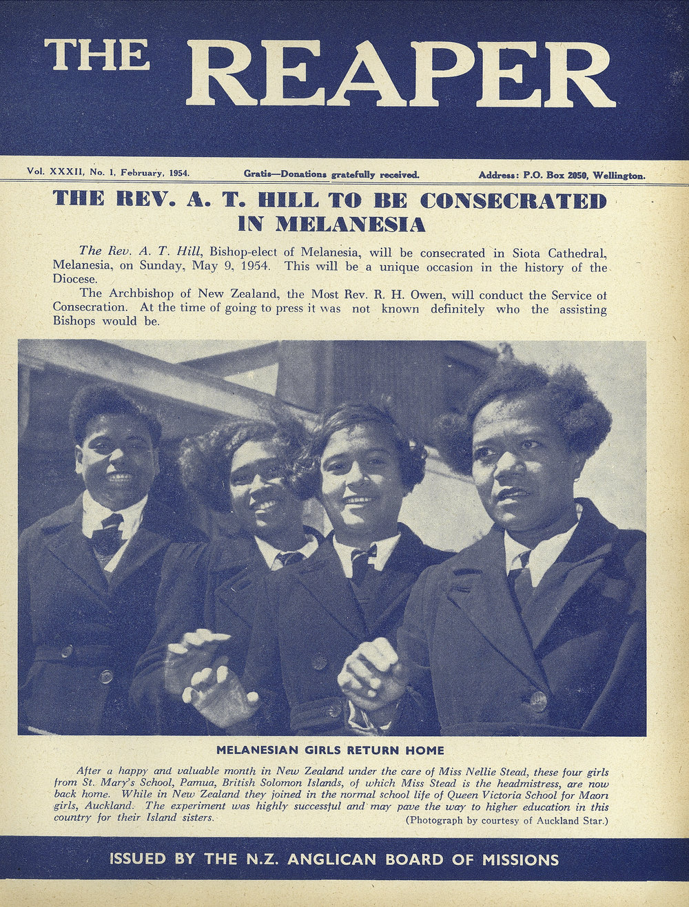 The Reaper: February 1954