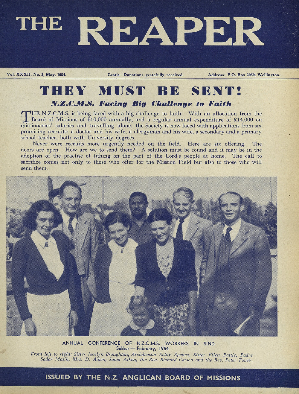The Reaper: May 1954