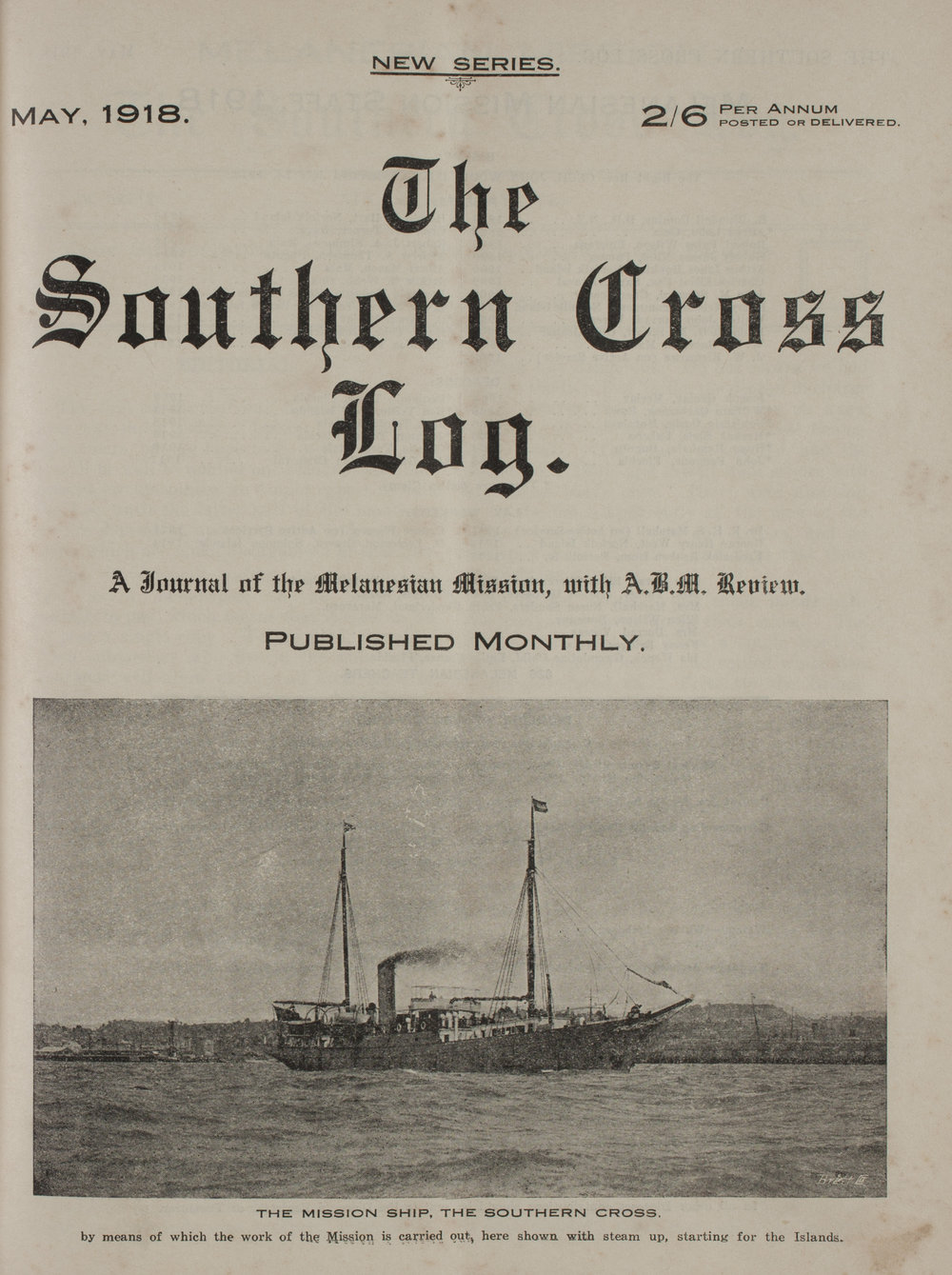 Southern Cross Log: Issue 2, May 1918