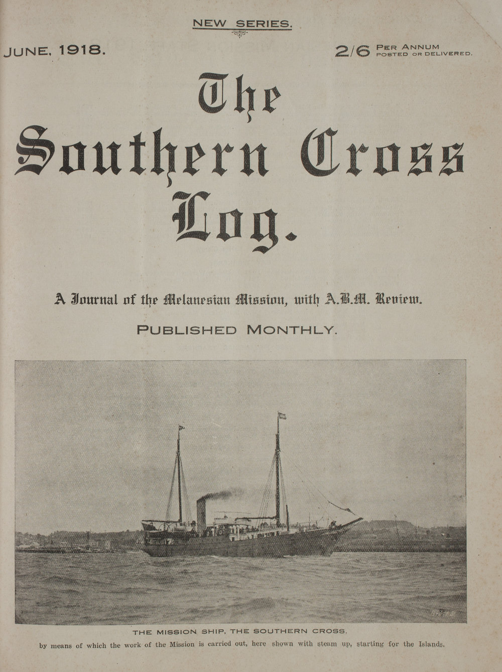 Southern Cross Log: Issue 3, June 1918