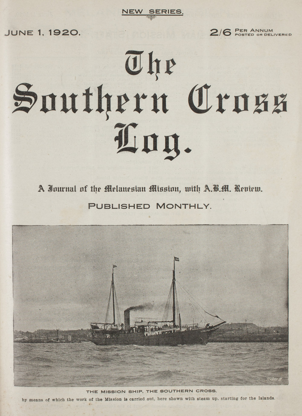 Southern Cross Log: Issue 2, June 1920