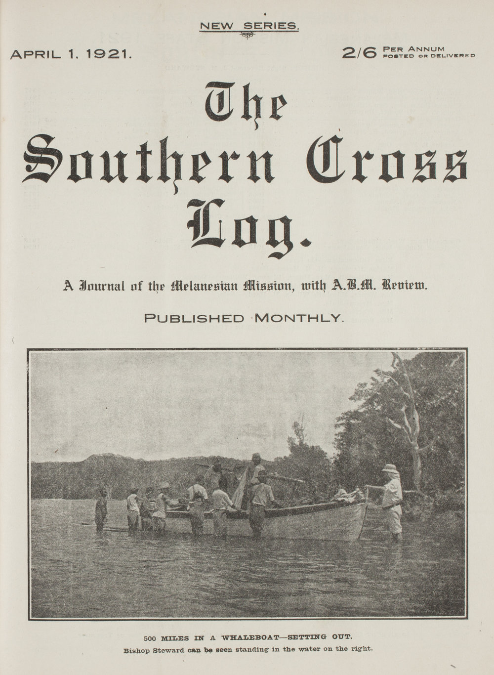 Southern Cross Log: Issue 12, April 1921