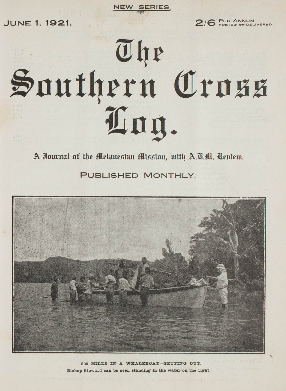 Southern Cross Log: Issue 1, June 1921