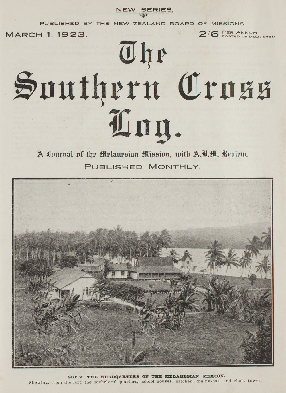 Southern Cross Log: Issue 10, March 1923