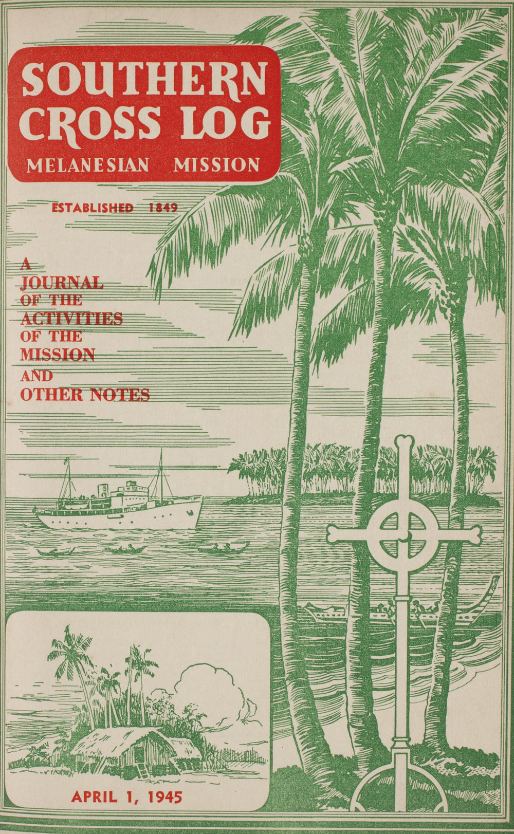 Southern Cross Log: Issue 20, April 1945