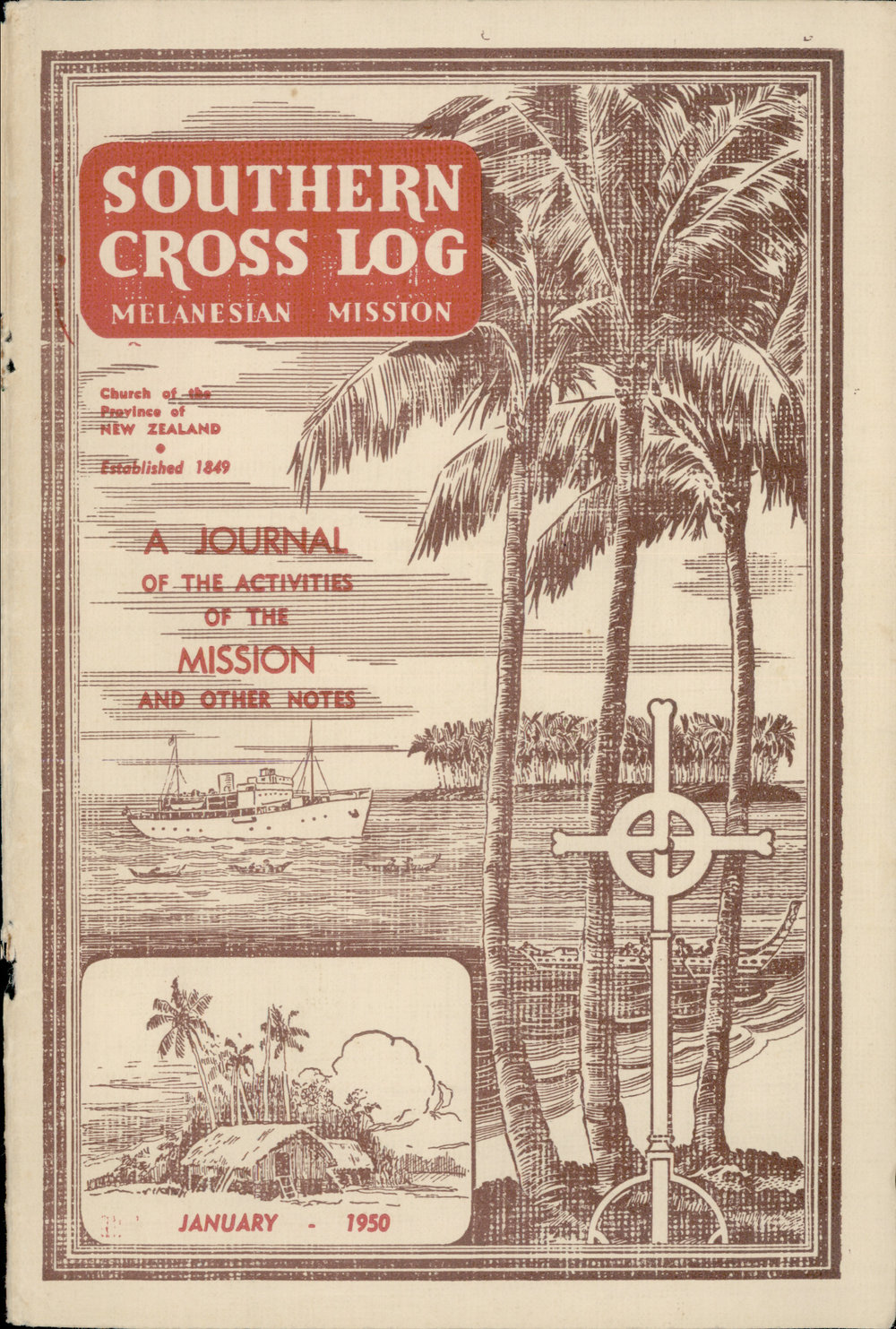 Southern Cross Log: Issue 28, January 1950