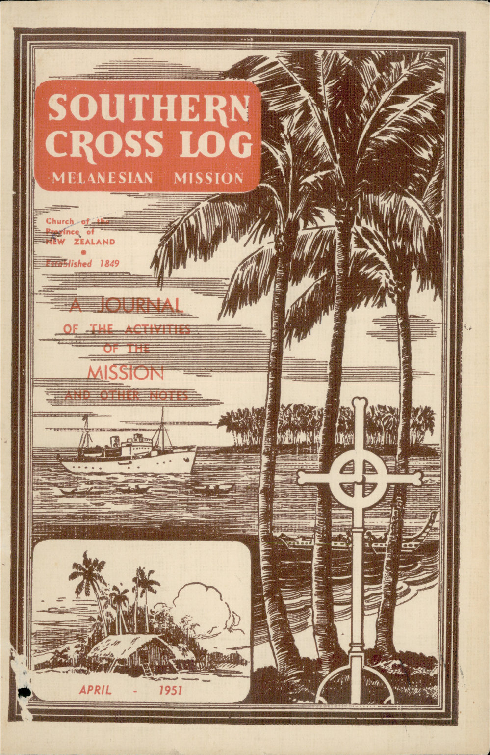 Southern Cross Log: Issue 33, April 1951