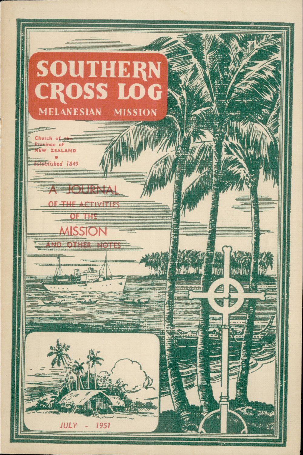 Southern Cross Log: Issue 34, July 1951