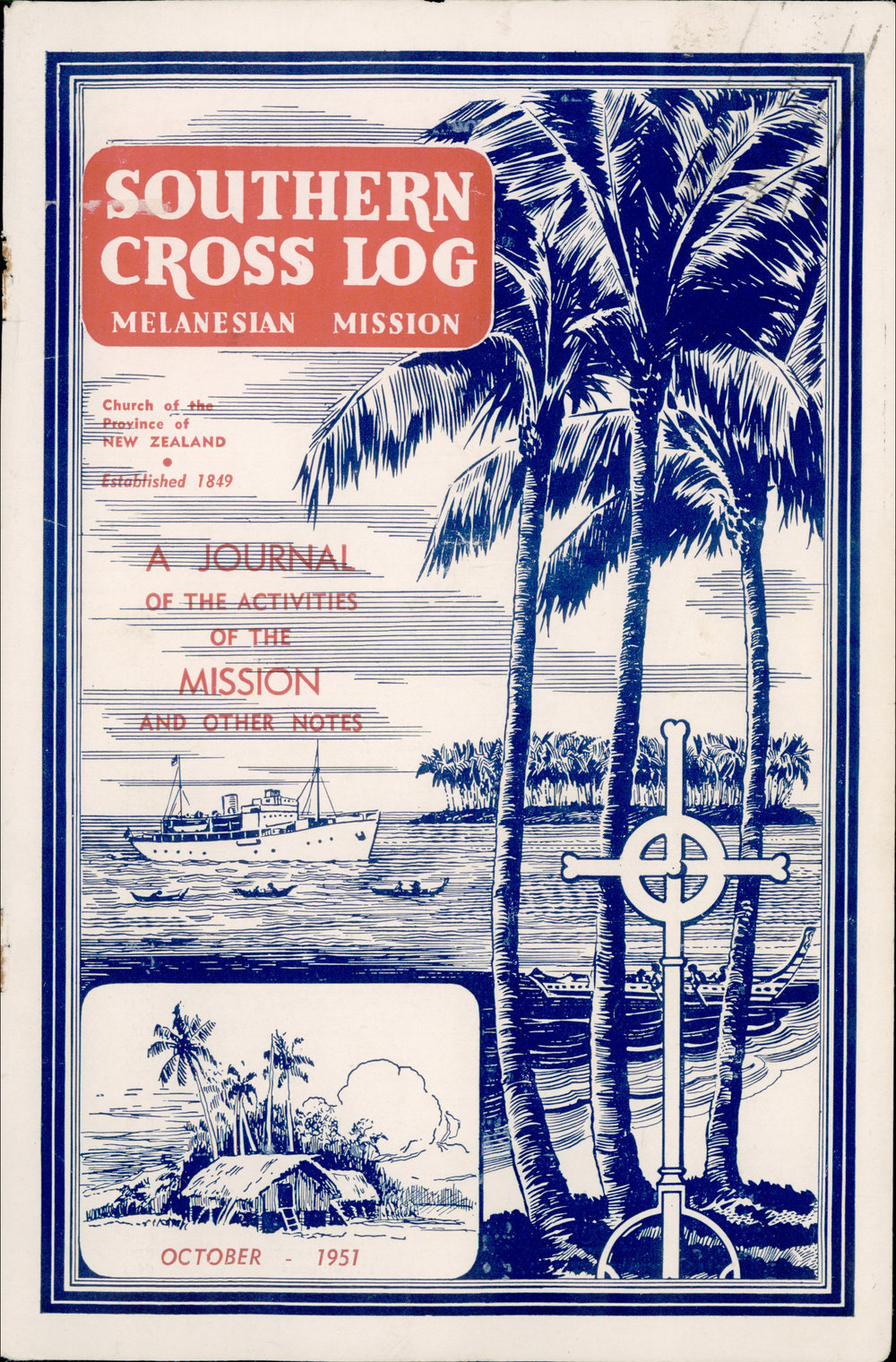 Southern Cross Log: Issue 35, October 1951