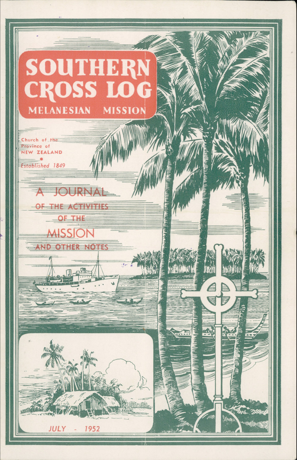 Southern Cross Log: Issue 38, July 1952