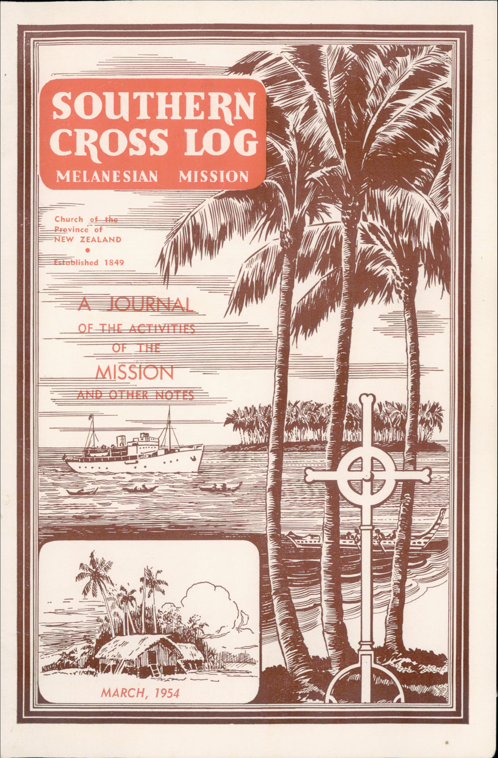 Southern Cross Log: Issue 44, March 1954