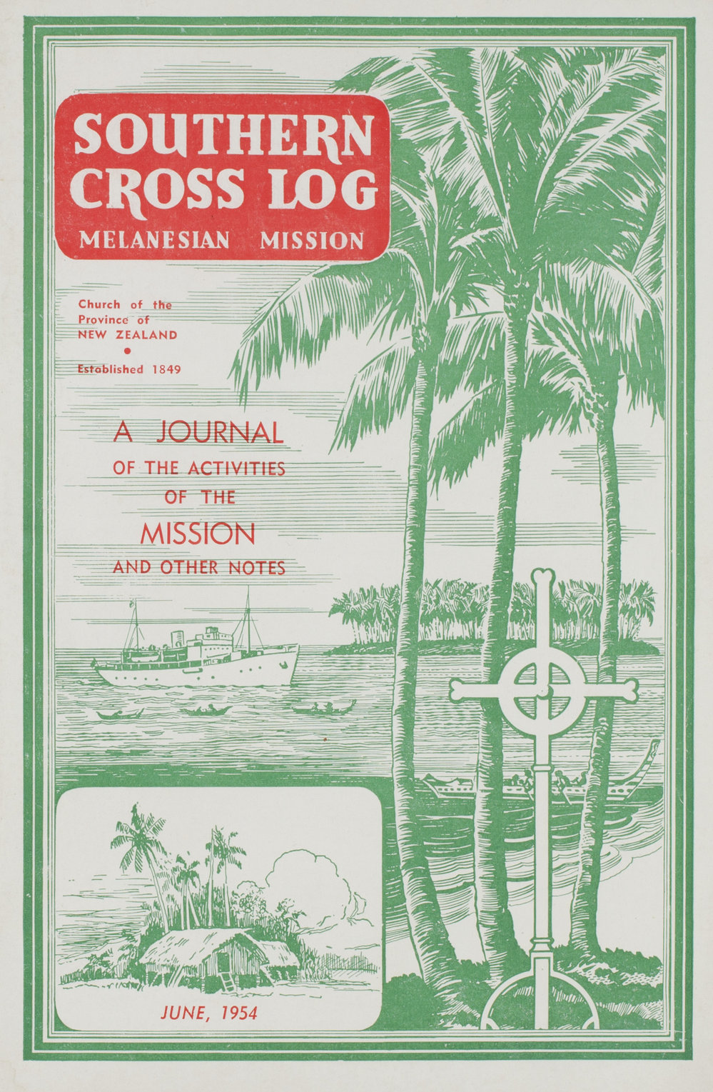 Southern Cross Log: Issue 45, June 1954