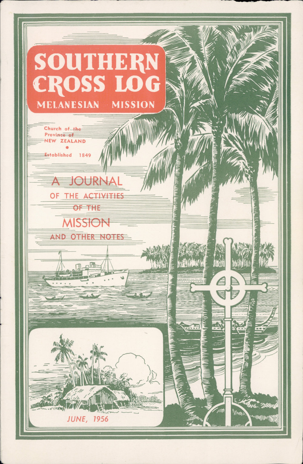 Southern Cross Log: Issue 53, June 1956