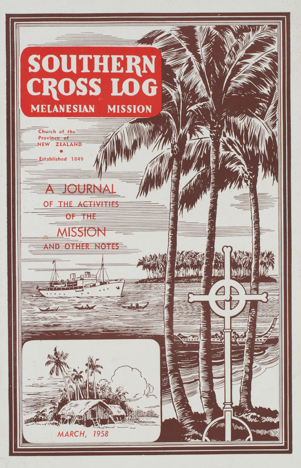 Southern Cross Log: Issue 60, March 1958