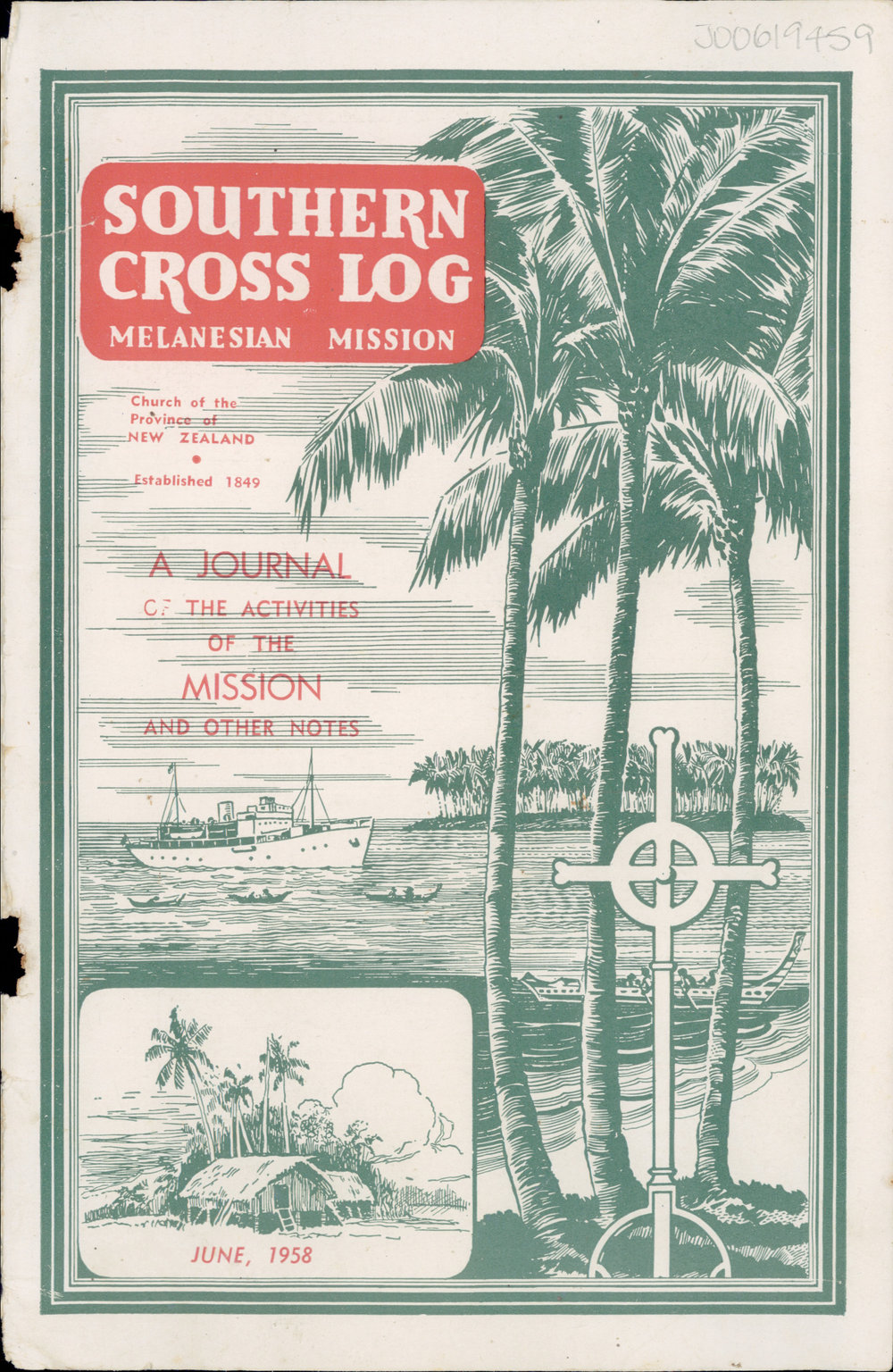 Southern Cross Log: Issue 61, June 1958