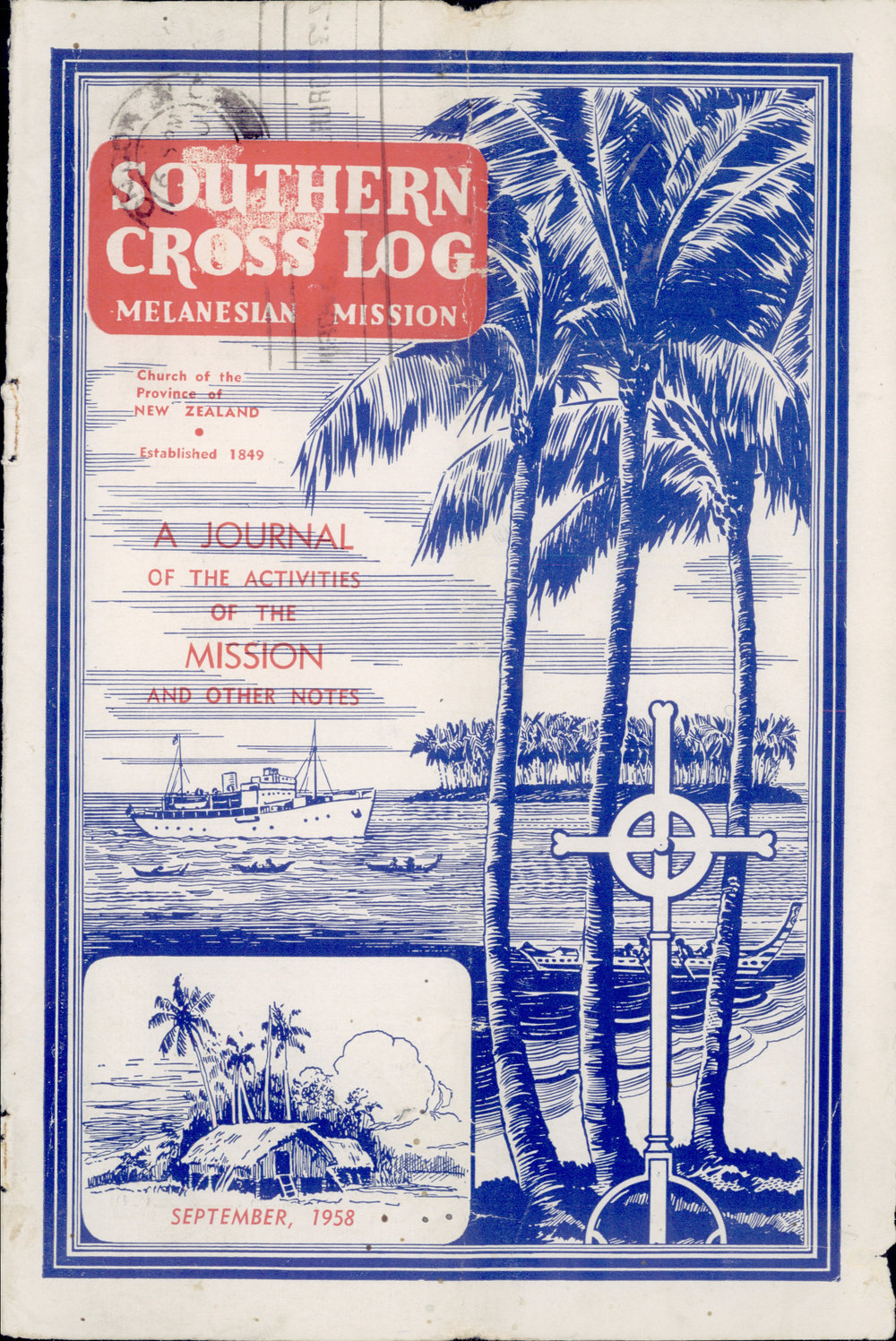 Southern Cross Log: Issue 62, September 1958