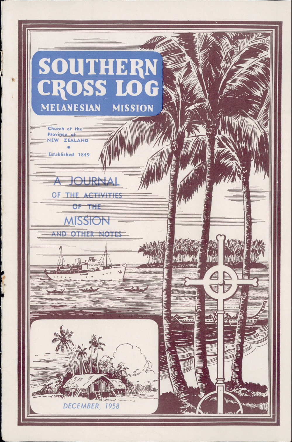 Southern Cross Log: Issue 63, December 1958