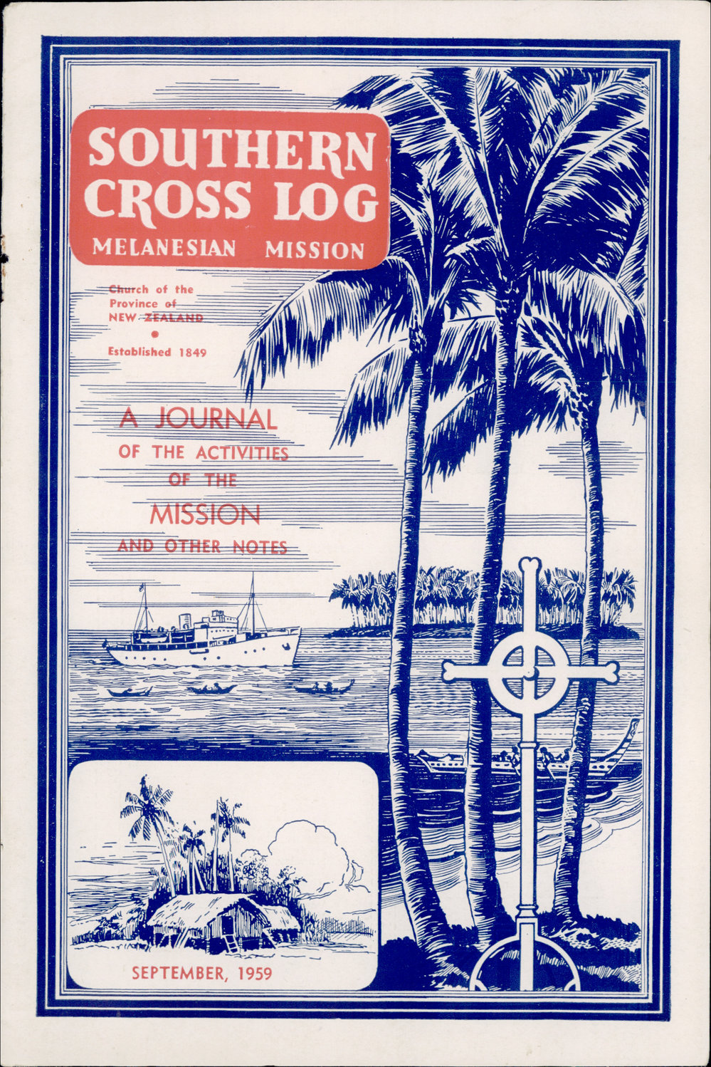 Southern Cross Log: Issue 66, September 1959