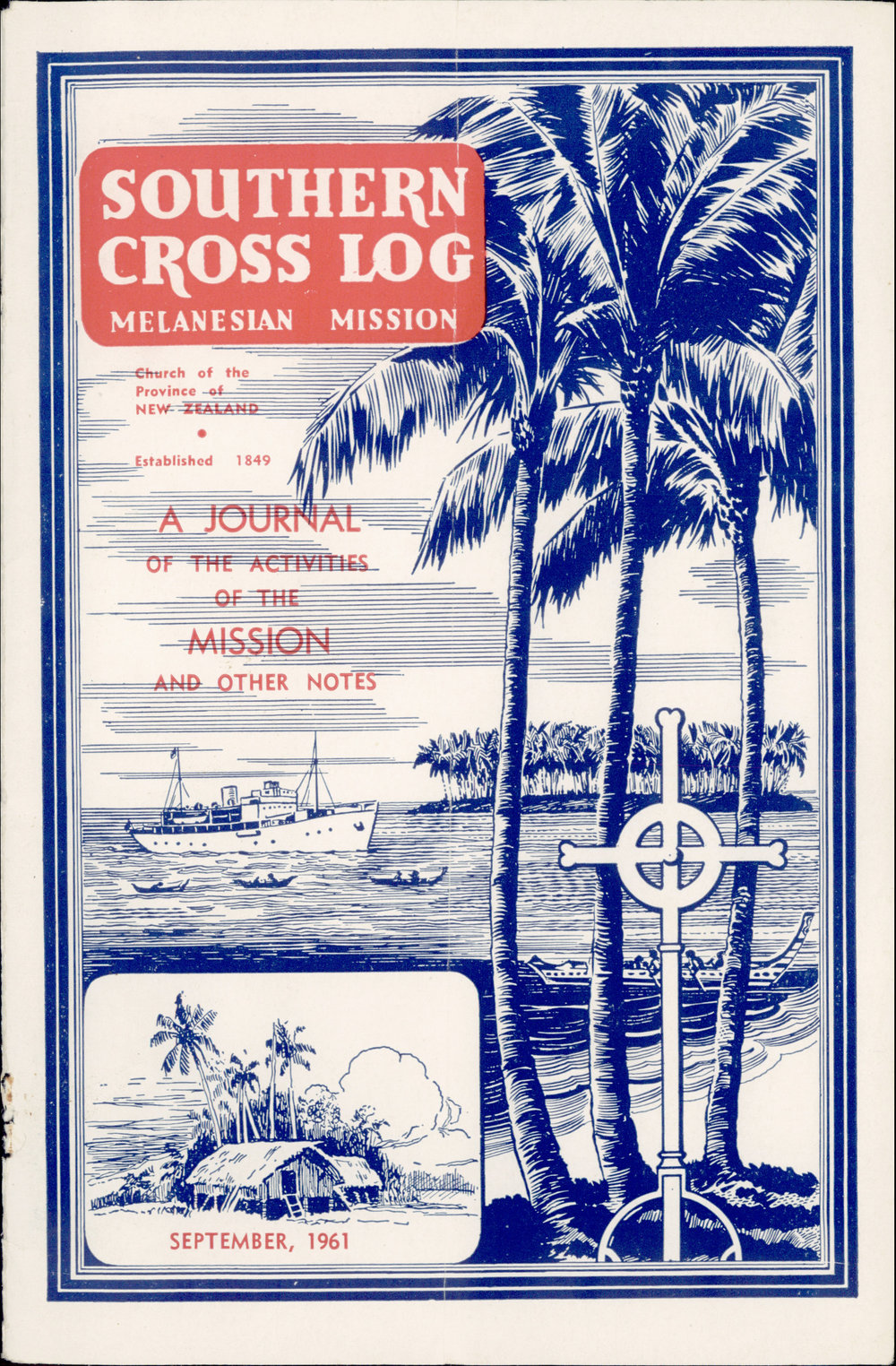 Southern Cross Log: Issue 74, September 1961