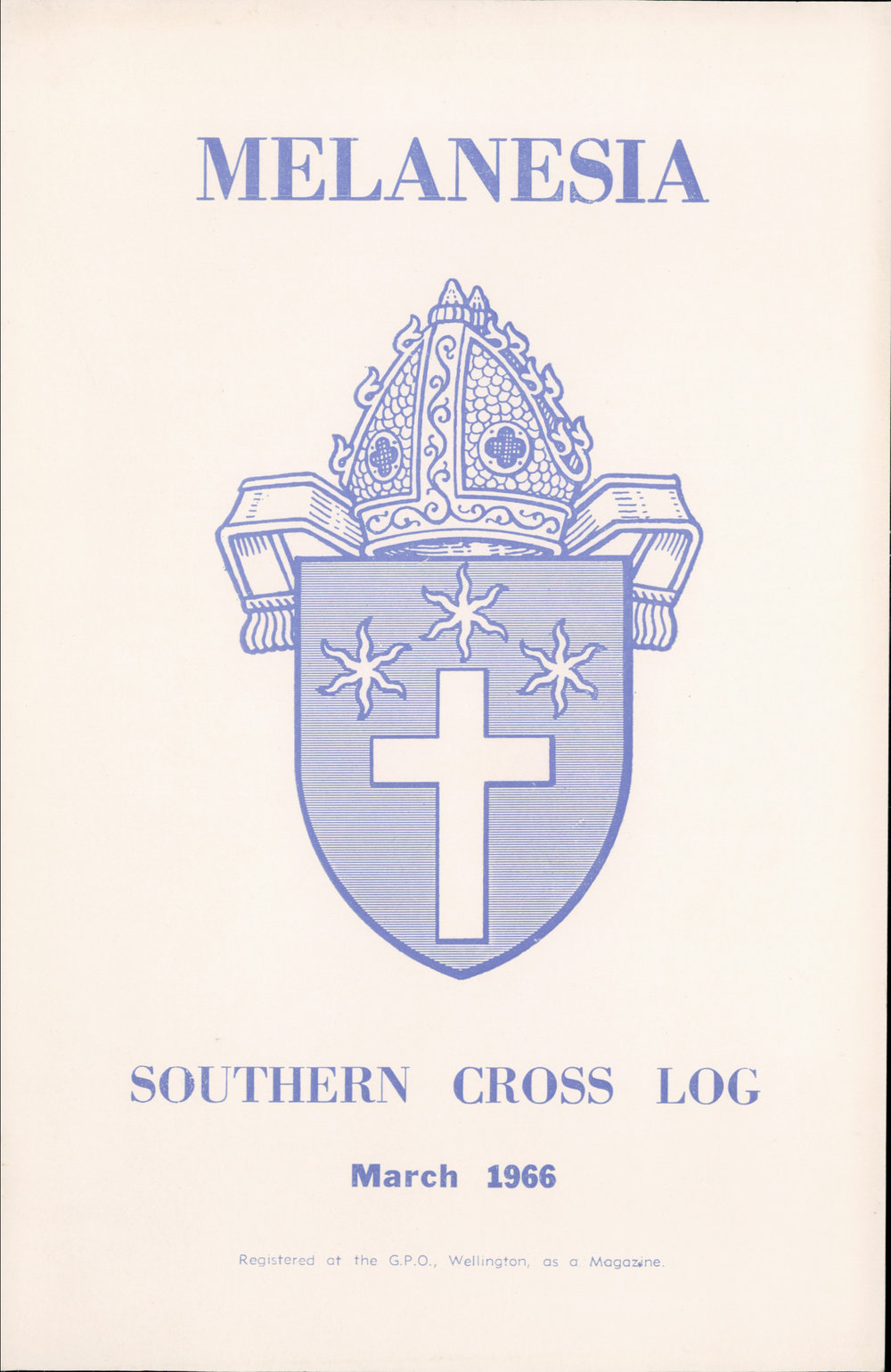 Southern Cross Log: Issue 92, March 1966