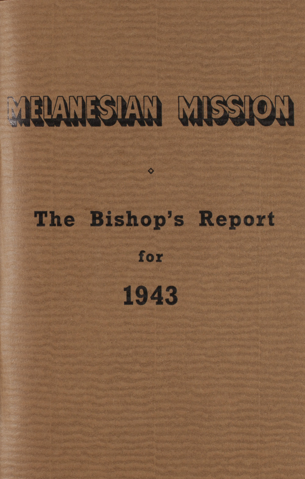 Southern Cross Log: Annual Report for 1943