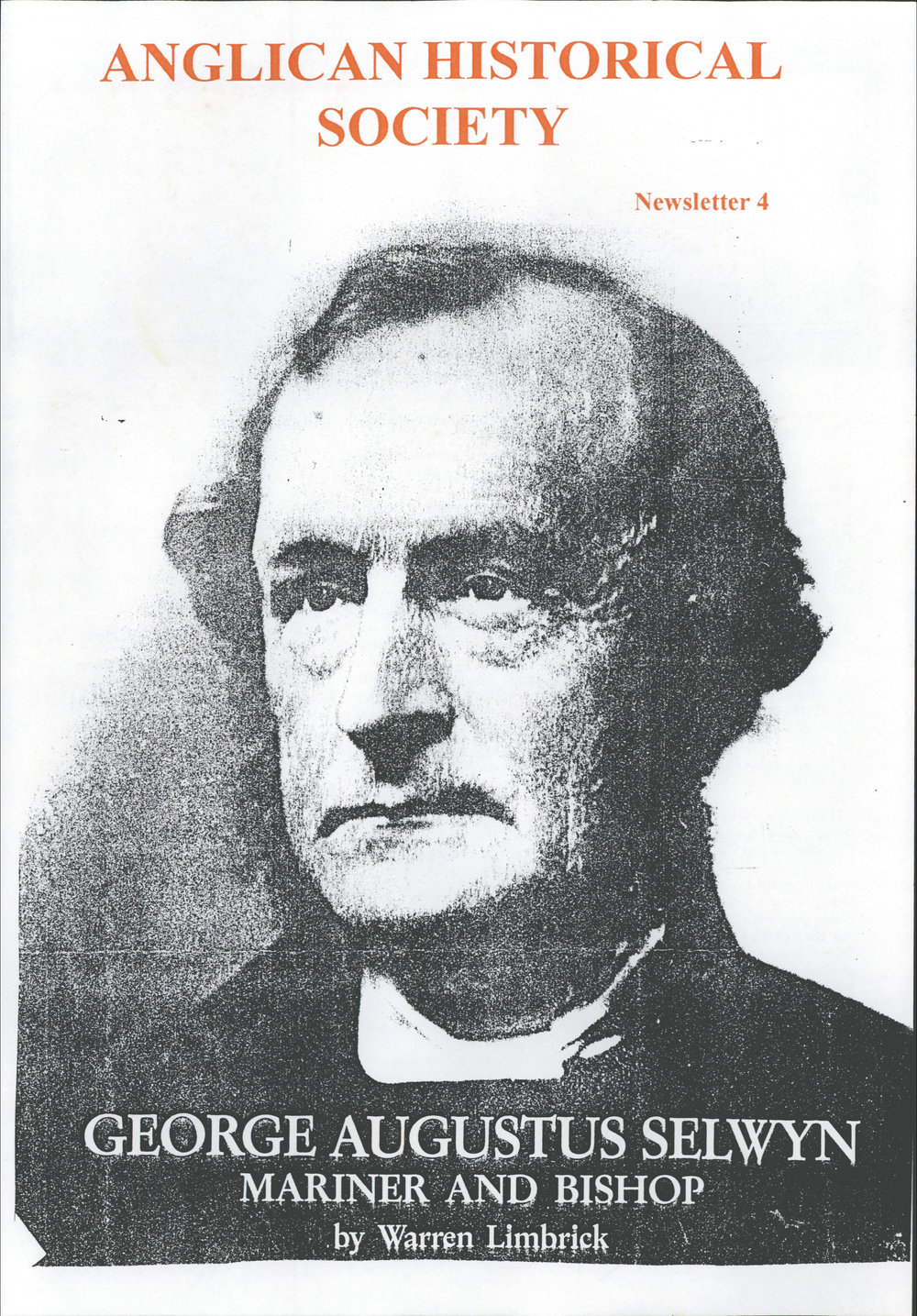 Anglican Historical Society: November 1995 - Newsletter 04