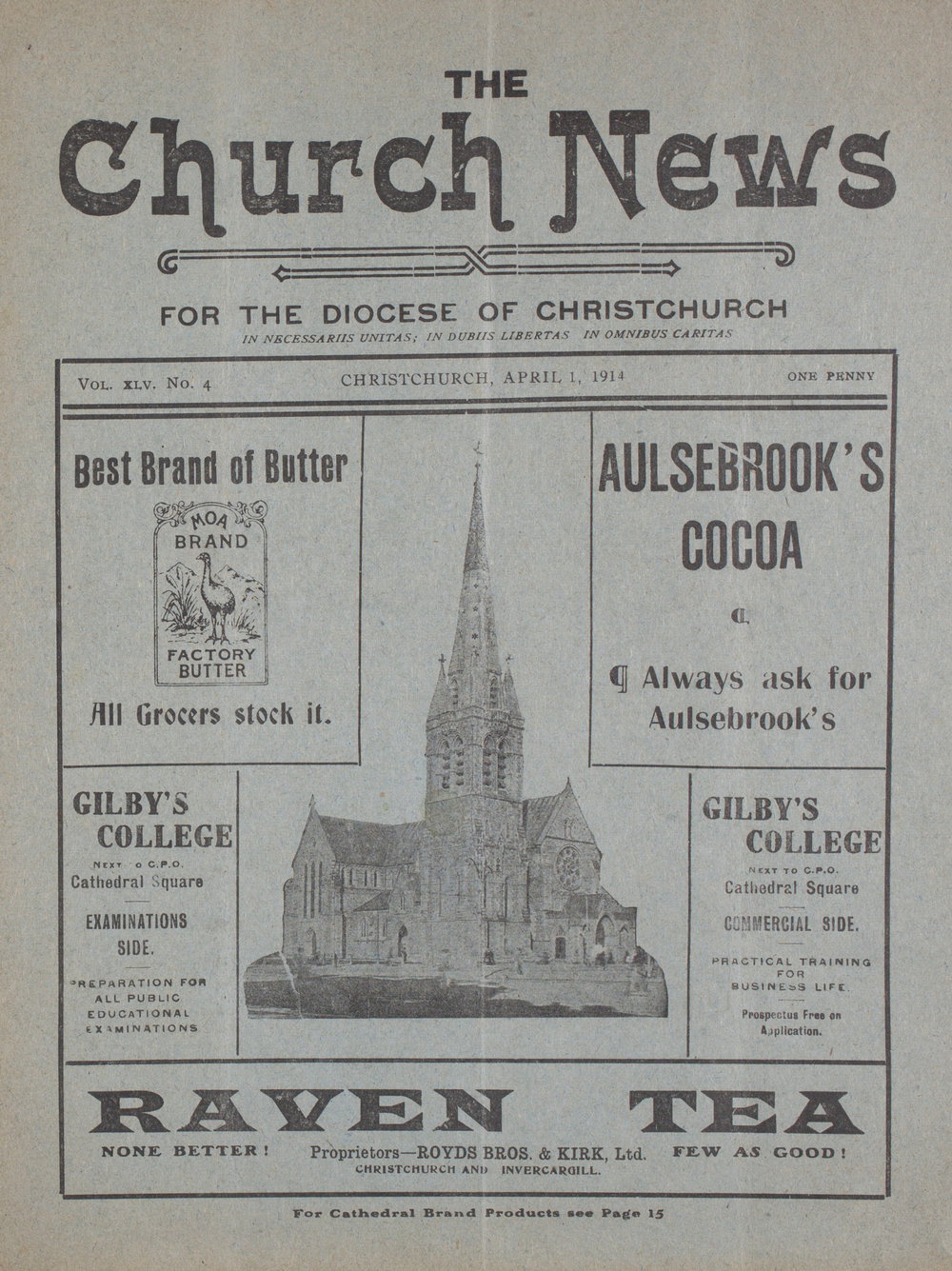 The Church News: Issue 4, April 1914