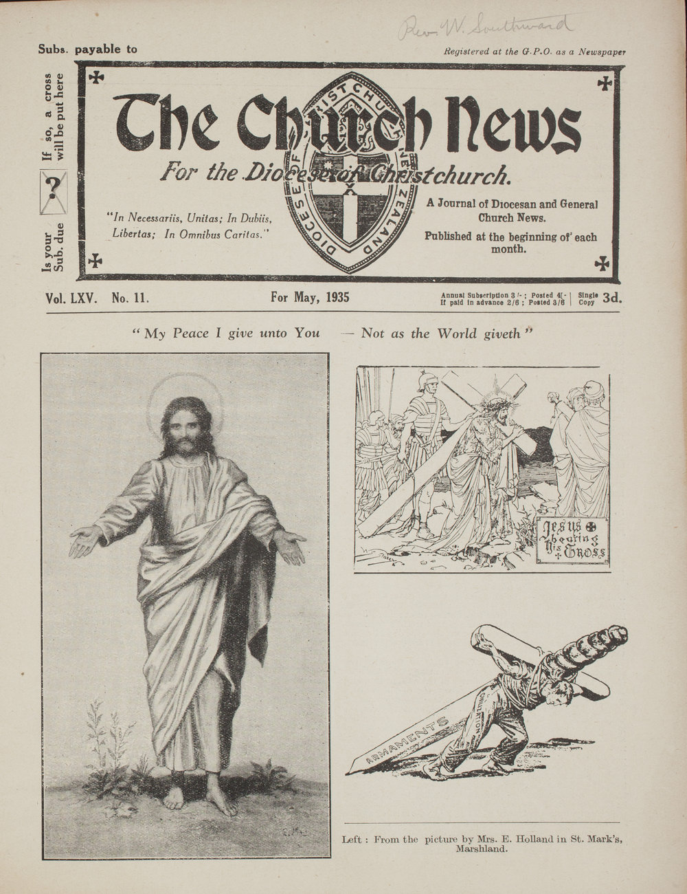 The Church News: Issue 11, May 1935
