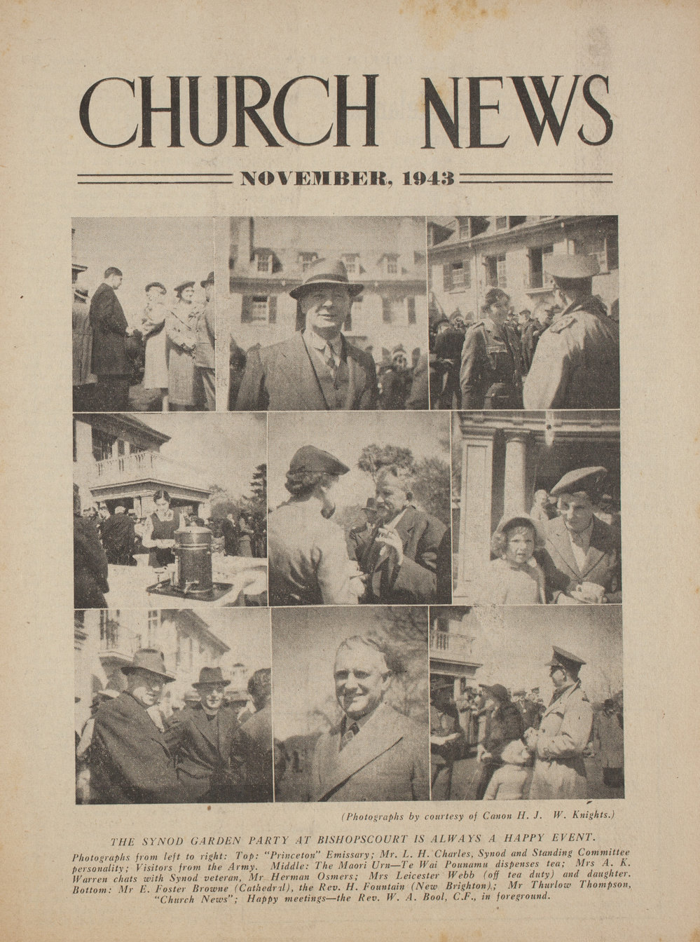The Church News: Issue 5, November 1943