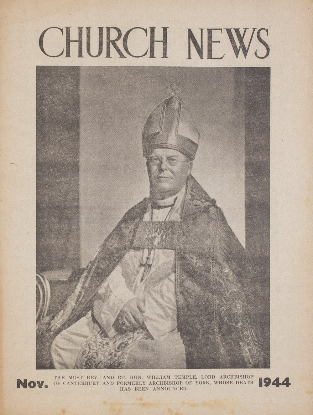 The Church News: Issue 5, November 1944