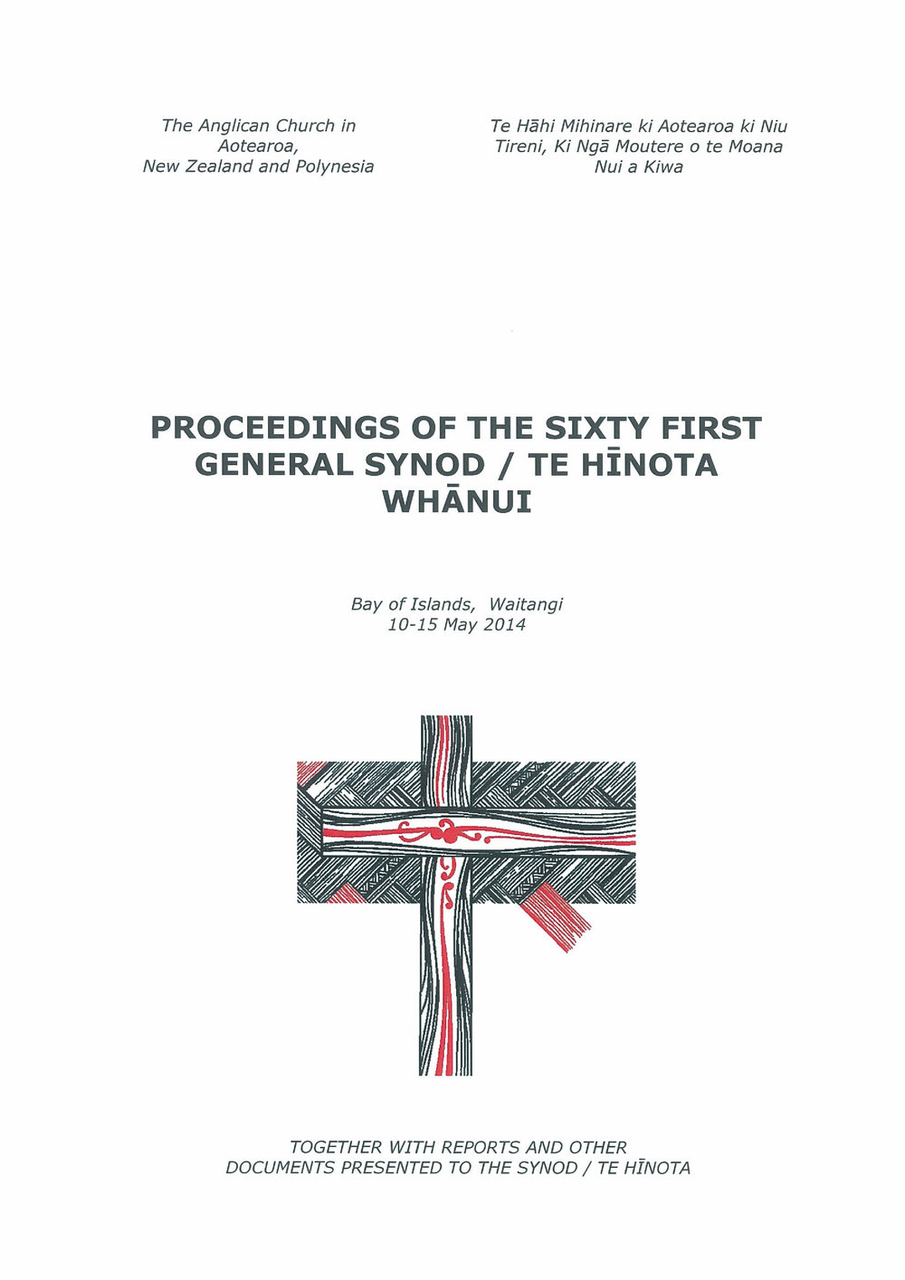 Proceedings of the General Synod: 61st General Synod, 2014