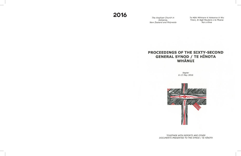 Proceedings of the General Synod: 62nd General Synod, 2016