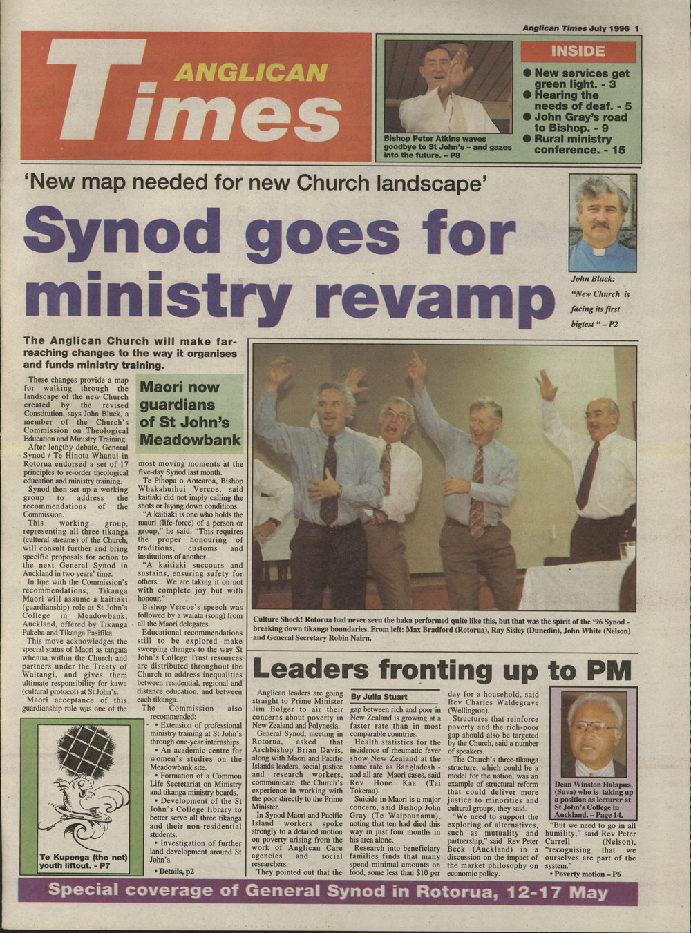 Anglican Times July 1996