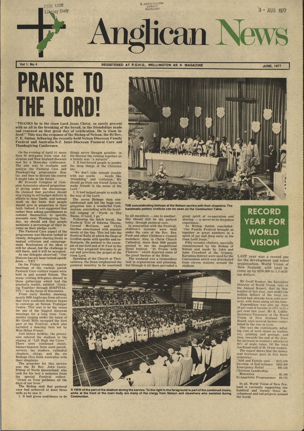 Anglican News: June 1977