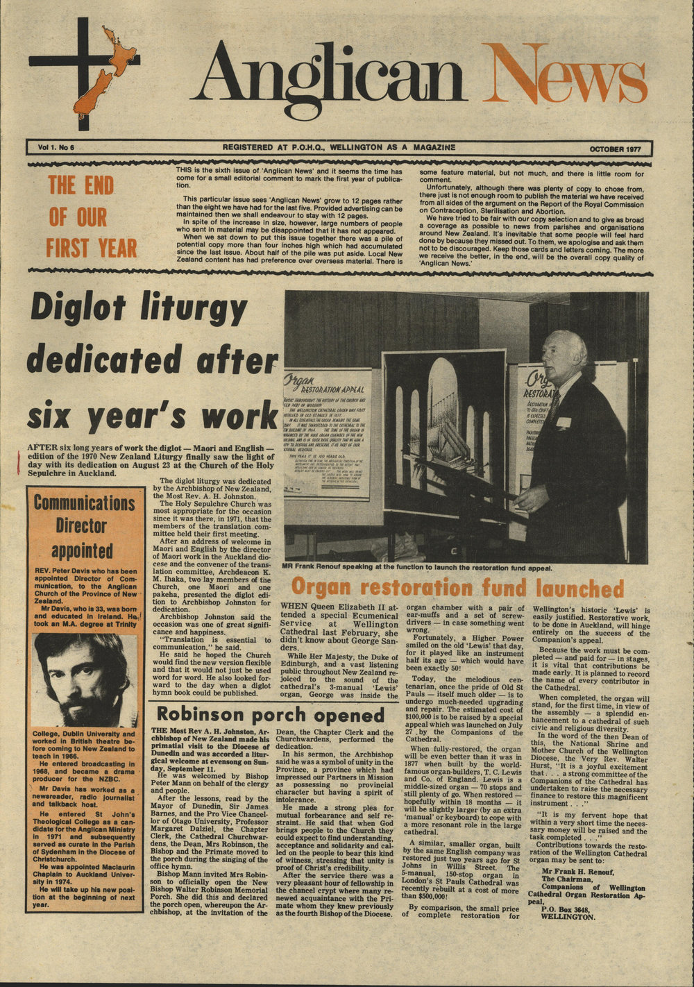 Anglican News: October 1977