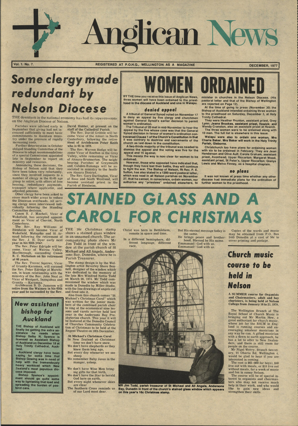 Anglican News: December 1977