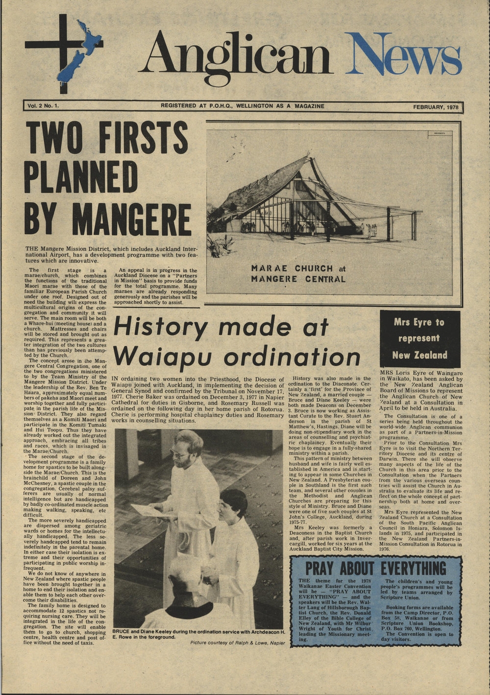 Anglican News: February 1978