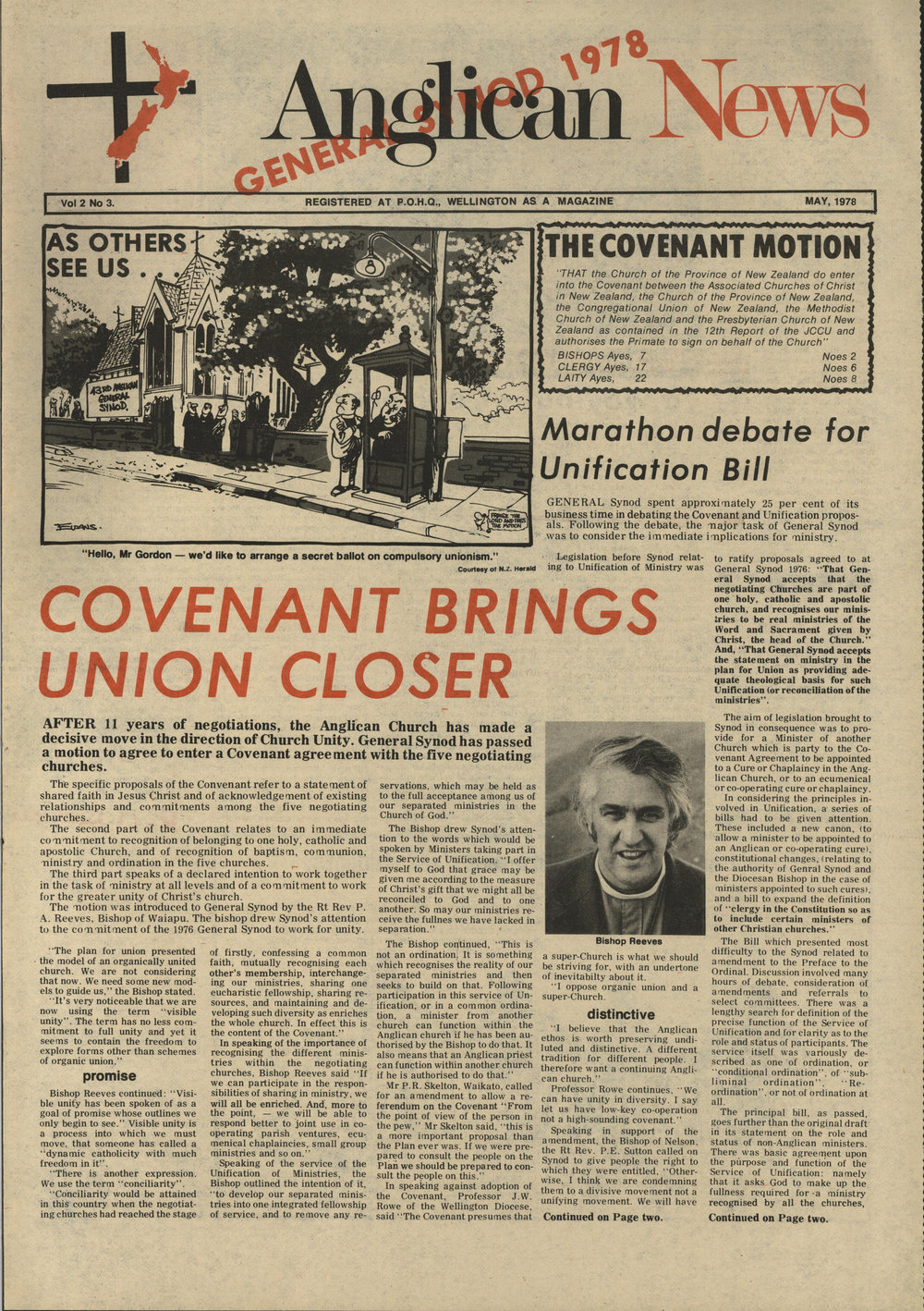 Anglican News: May 1978