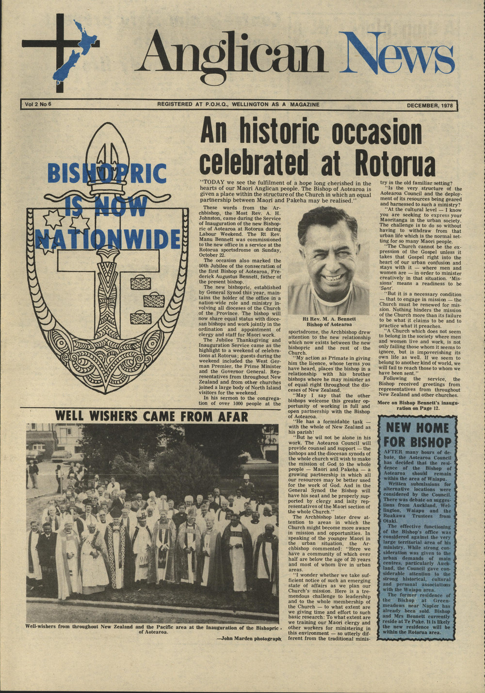 Anglican News: December 1978