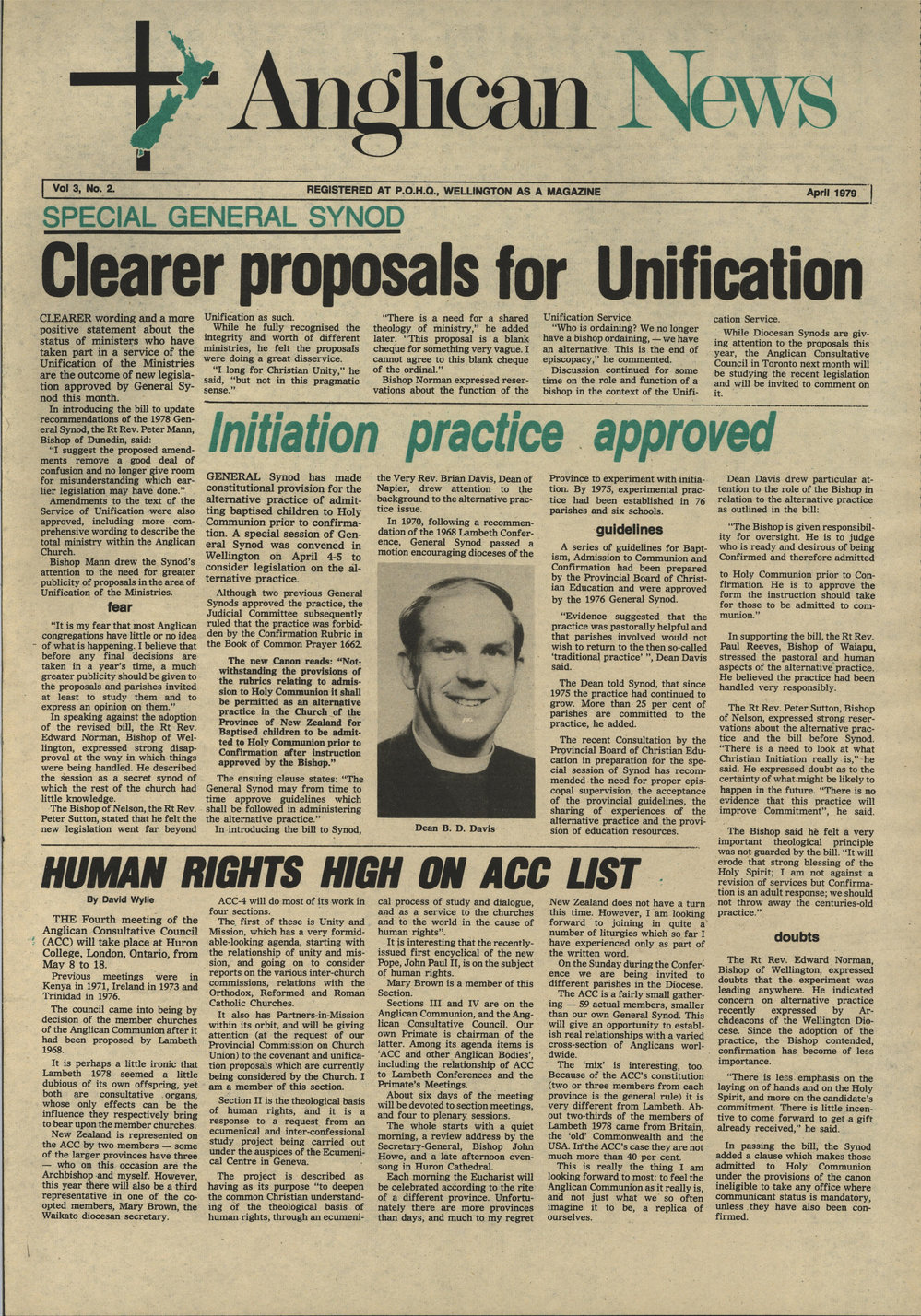 Anglican News: April 1979